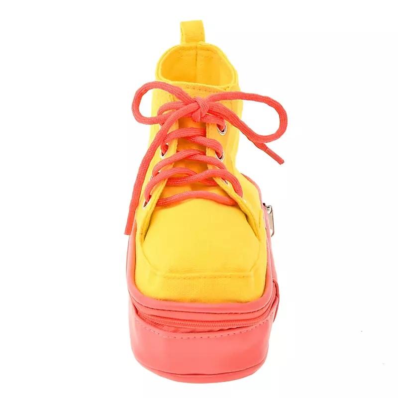 [日本帶回] Disney Store 迪士尼商店 運動鞋型 鉛筆盒 鉛筆袋 筆袋 收納包 小熊維尼 史迪奇 三眼怪-細節圖3