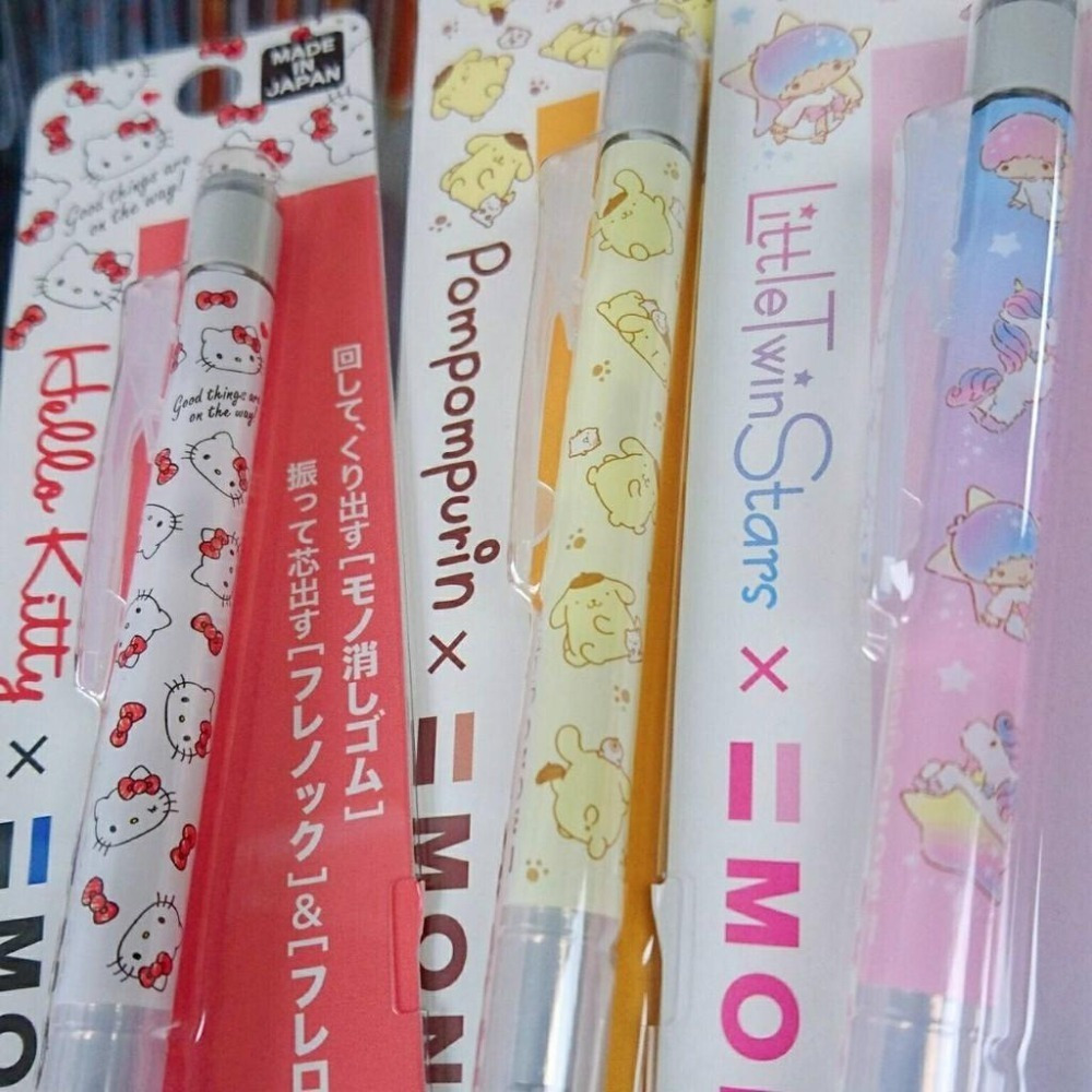 [日製] Tombow 蜻蜓牌 自動鉛筆 搖搖筆 MONO 庫洛米 凱蒂貓 美樂蒂 大耳狗 雙子星 0.5mm-細節圖6