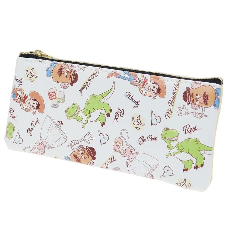 [日本正貨]迪士尼 玩具總動員 筆袋化妝包小收納包 Disney 日本正版-細節圖2