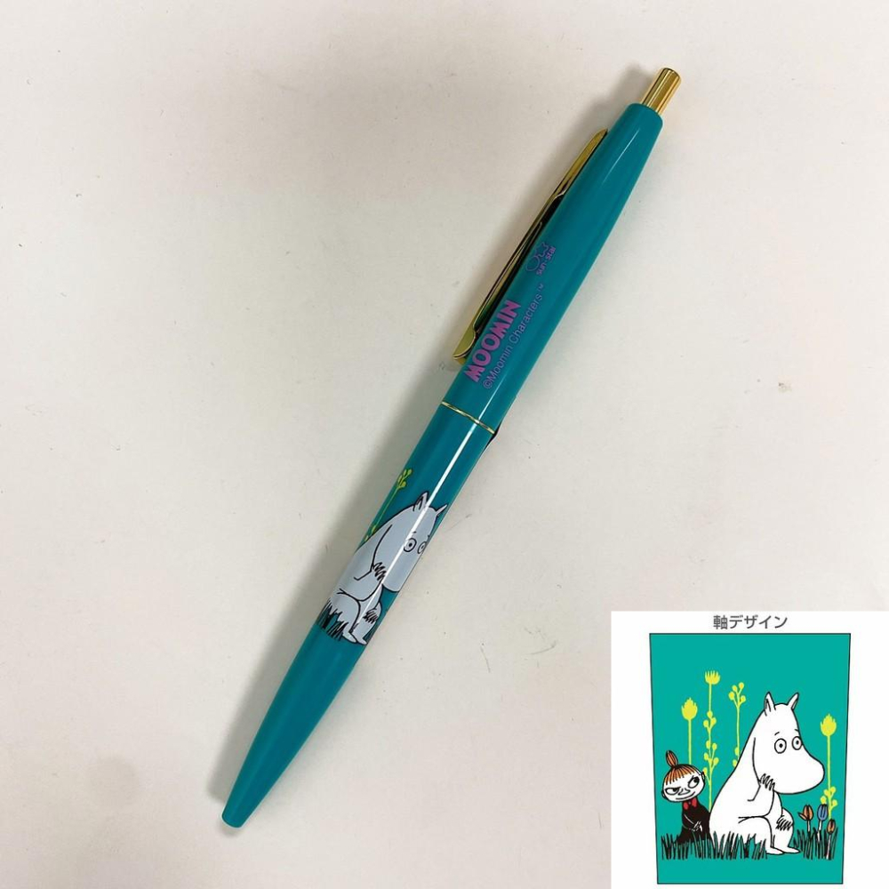 [日本製] Sun-Star 三詩達 原子筆 溜溜筆 圓珠筆 Moomin 嚕嚕米 油性 0.5mm-細節圖6