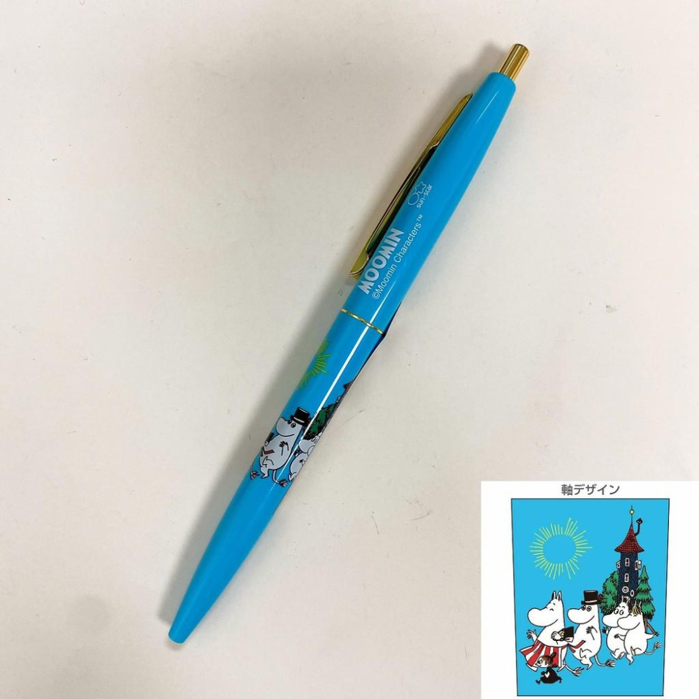 [日本製] Sun-Star 三詩達 原子筆 溜溜筆 圓珠筆 Moomin 嚕嚕米 油性 0.5mm-細節圖7