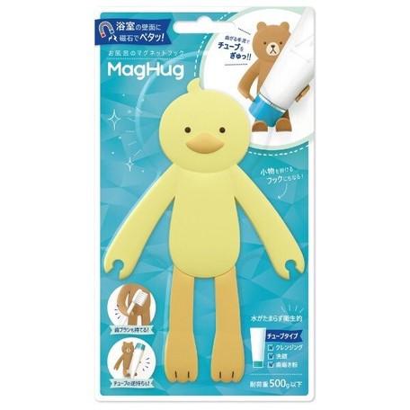 [日本帶回] 可愛動物 多用途磁鐵掛勾 無痕 壁掛 浴室掛勾-細節圖2