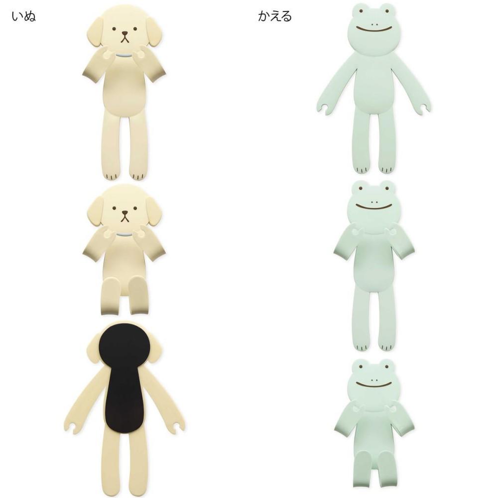 [日本帶回] 可愛動物 多用途磁鐵掛勾 無痕 壁掛 浴室掛勾-細節圖9