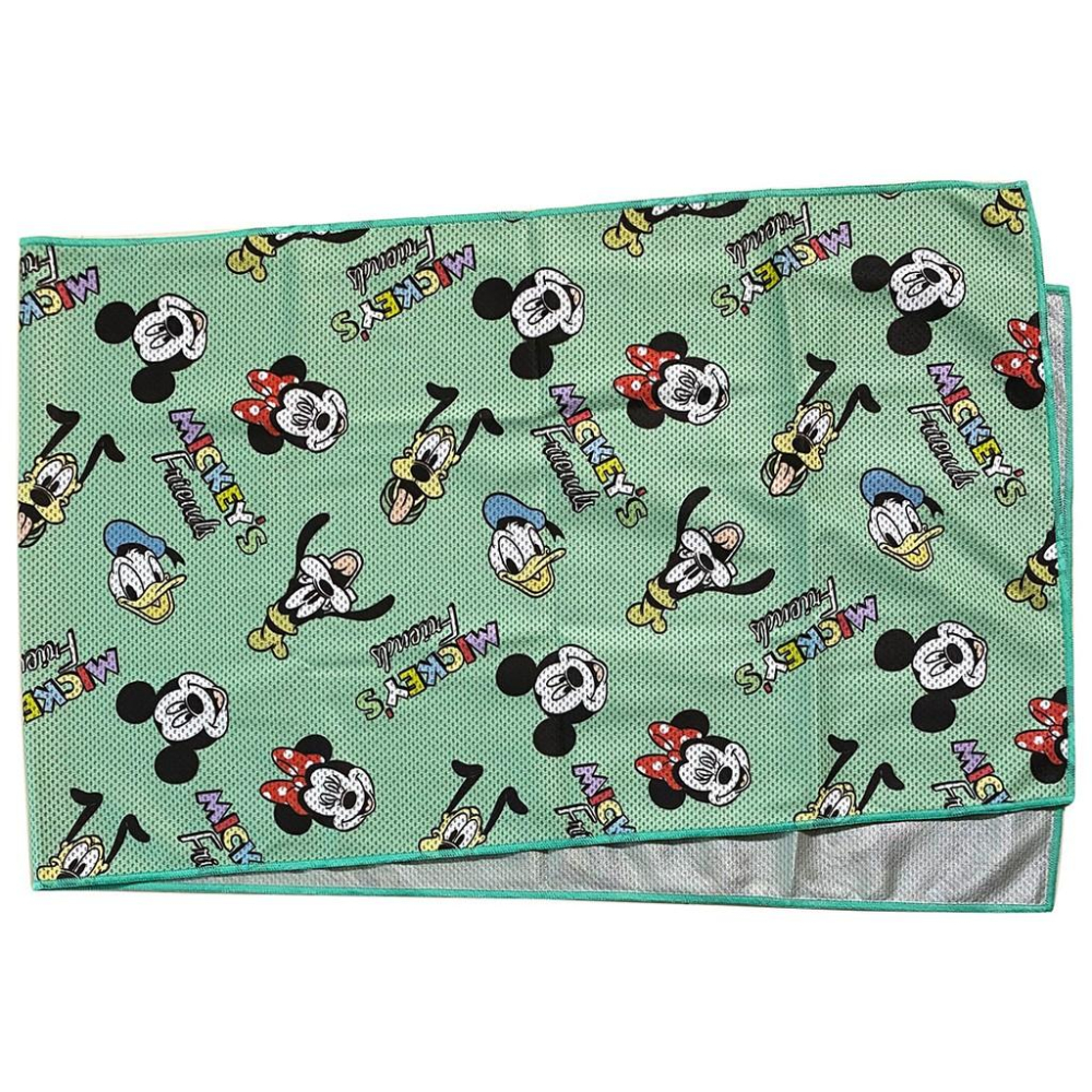 [日本帶回] small-planet 涼感毛巾 運動毛巾 抗UV 接觸涼感 玩具總動員 迪士尼 小熊維尼 米奇 史迪奇-細節圖3