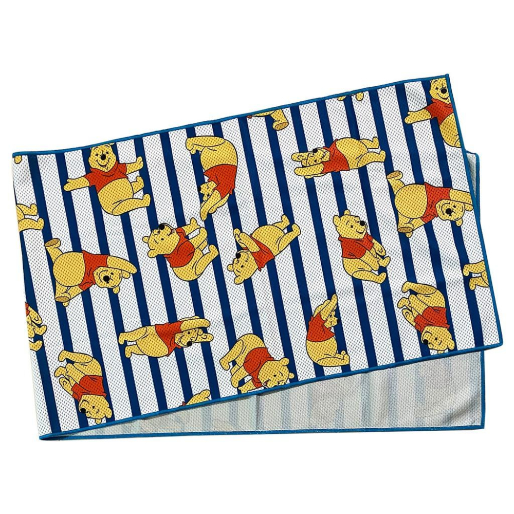 [日本帶回] small-planet 涼感毛巾 運動毛巾 抗UV 接觸涼感 玩具總動員 迪士尼 小熊維尼 米奇 史迪奇-細節圖5