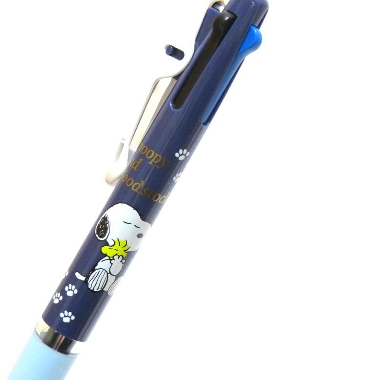 [日本製] 2021最新款 uni 三菱 JETSTREAM 三色 原子筆 溜溜筆 圓珠筆 史奴比 0.5mm-細節圖2