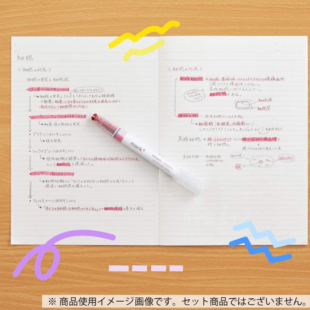 [日製] Kokuyo 5色螢光筆 水性 畫筆彩色筆麥克筆螢光筆 mark+-細節圖8