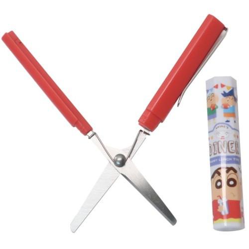 [日本帶回] i SCISSOR 筆管剪刀 筆型剪刀 迷你攜帶式剪刀 Crayon Shinchan 蠟筆小新-細節圖6