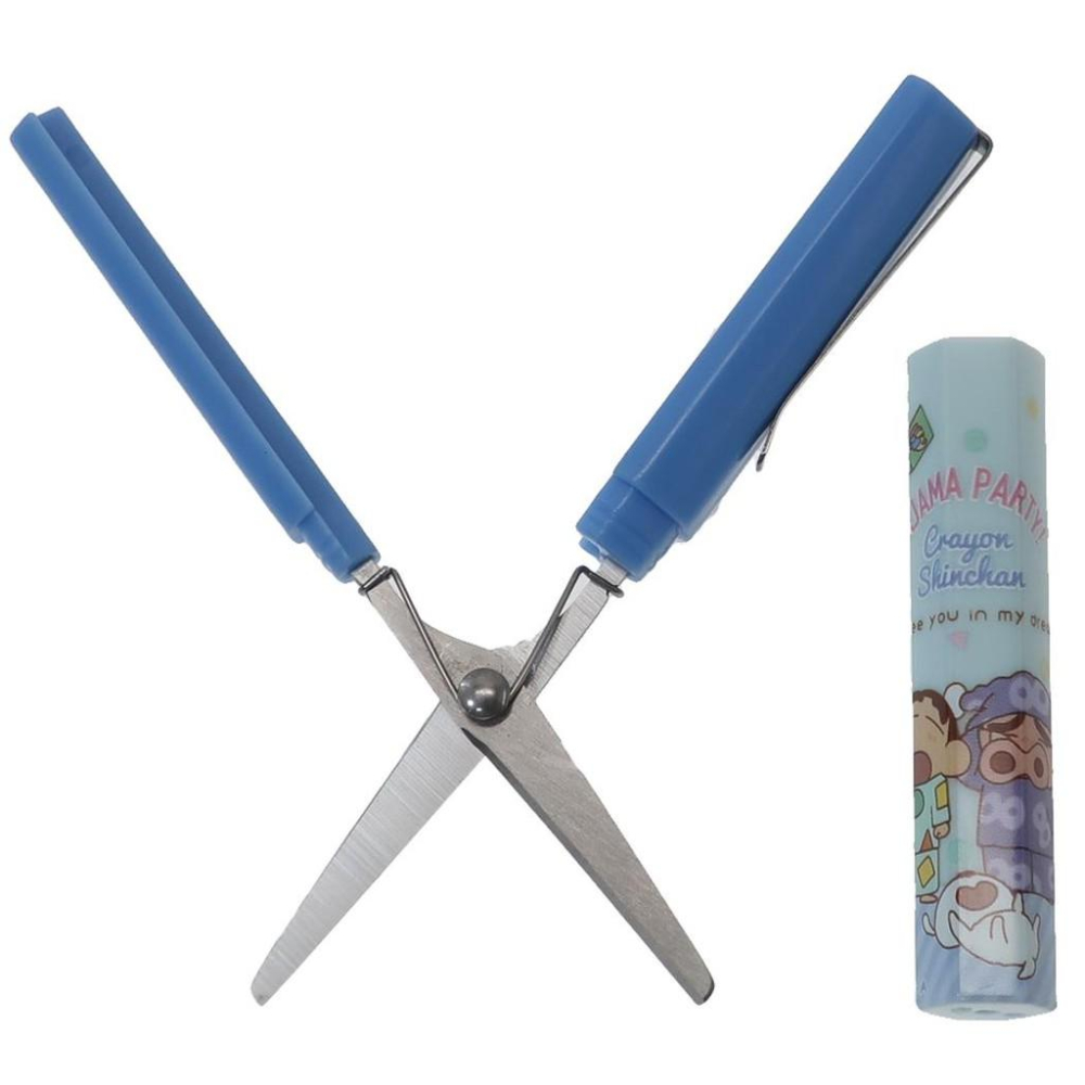 [日本帶回] i SCISSOR 筆管剪刀 筆型剪刀 迷你攜帶式剪刀 Crayon Shinchan 蠟筆小新-細節圖8