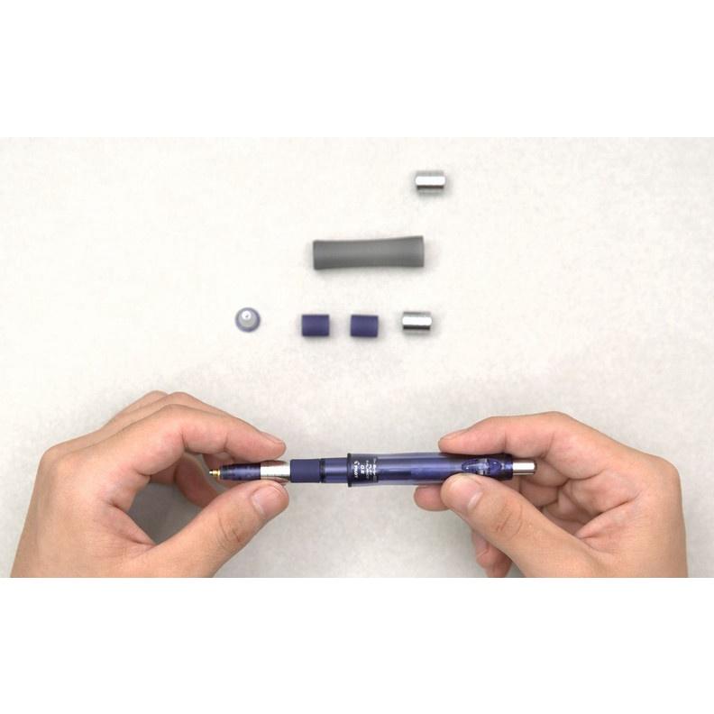 [日本製] 透明系列  Pilot 百樂 Dr. Grip CL 自動鉛筆 搖搖筆 果凍筆 0.5mm 配重新手感-細節圖8