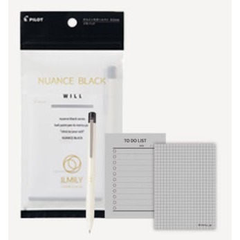 {2023年5月新發售} (日本製) Pilot 百樂 Ilmily 原子筆 + 便條紙 套組 第四彈 0.5mm 現貨-細節圖3