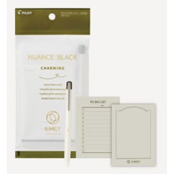 {2023年5月新發售} (日本製) Pilot 百樂 Ilmily 原子筆 + 便條紙 套組 第四彈 0.5mm 現貨-細節圖6