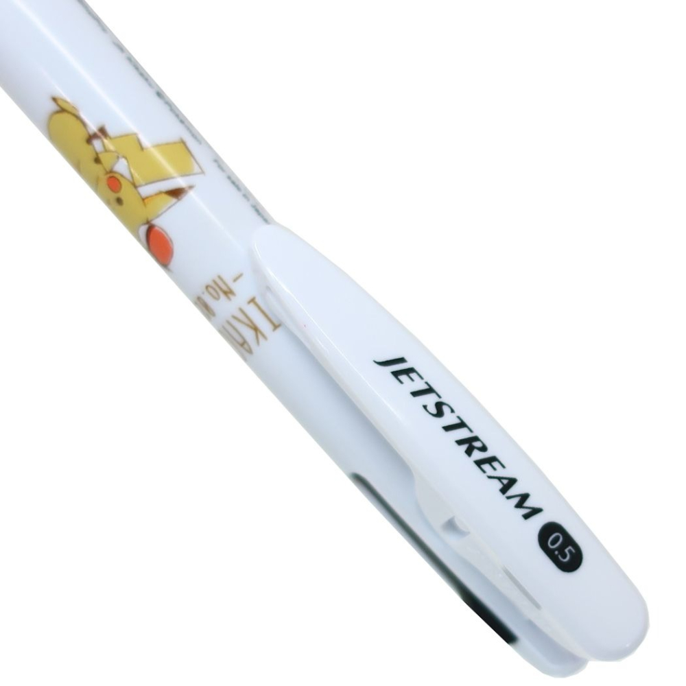 {日本製} Uni 三菱 Jetstream 3色 原子筆 溜溜筆 圓珠筆 Pikachu 皮卡丘 0.5mm 共四款-細節圖3