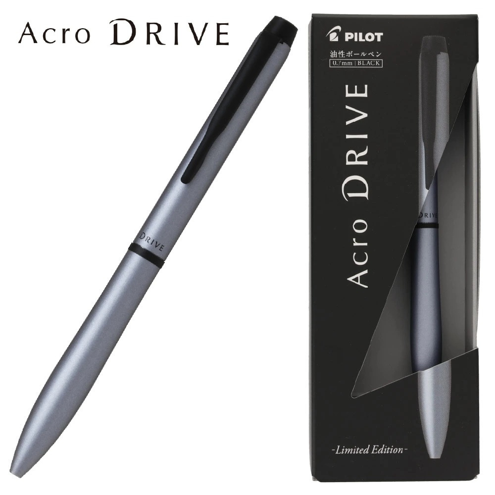 [10周年紀念款] 極地旅人 百樂 PILOT Acro DRIVE 10th 金屬 旋轉出芯 原子筆 0.7mm 黑色-規格圖9