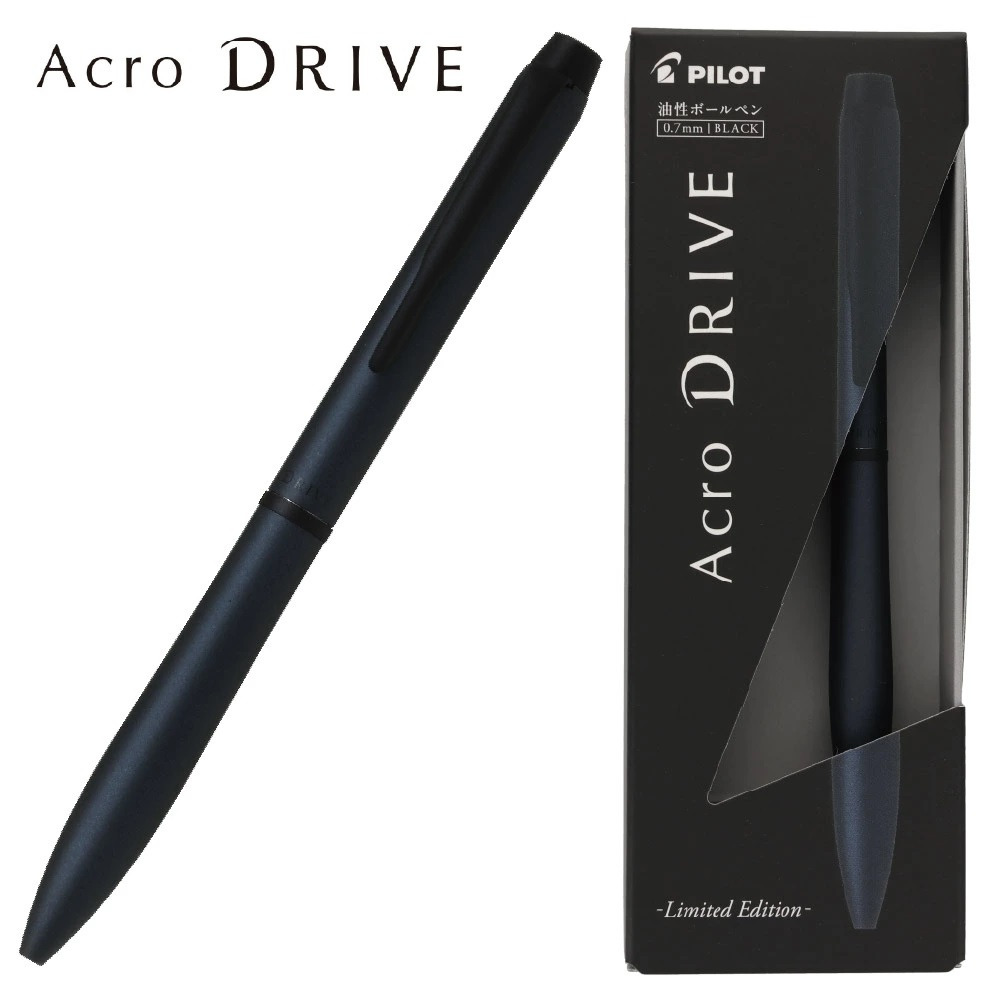 [10周年紀念款] 極地旅人 百樂 PILOT Acro DRIVE 10th 金屬 旋轉出芯 原子筆 0.7mm 黑色-規格圖9