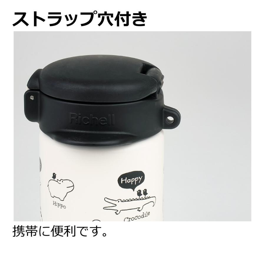 木木林｜現貨🔥日本 Richell 利其爾  兩種替換蓋 不銹鋼 保溫 保冷 水壺 水杯 240ml🔥-細節圖5