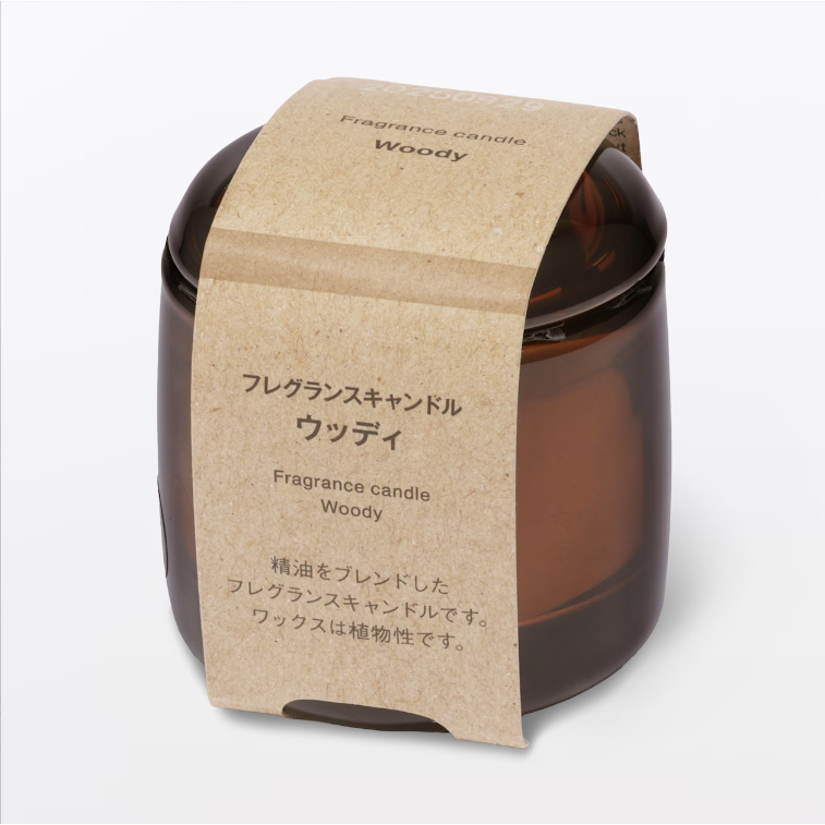 木木林｜現貨🔥日本 MUJI 無印良品 芬香蠟燭 木質 Woody ウッディ🔥-細節圖2