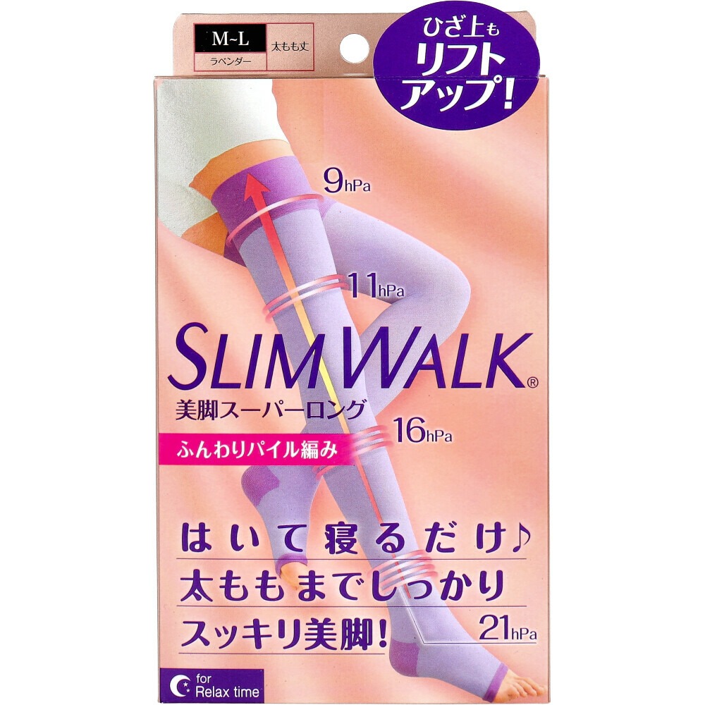 木木林｜現貨🔥日本  SLIMWALK 孅伶 美腿襪 壓力襪 涼感 美脚 膝上 大腿 包臀🔥-規格圖8