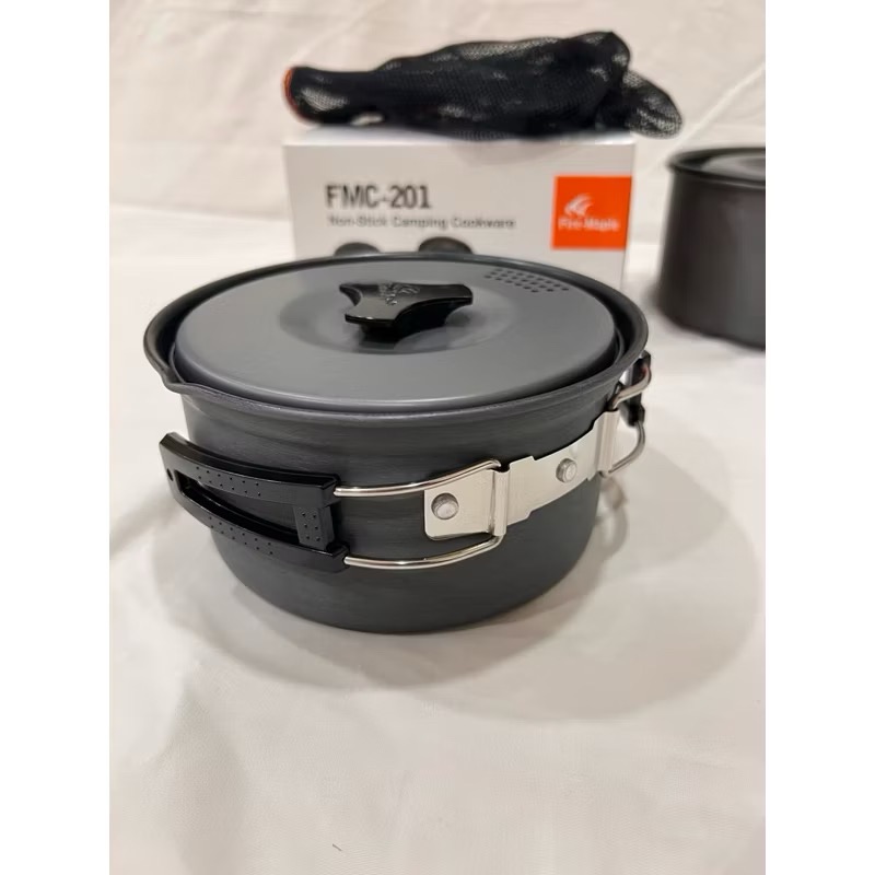 ✨全新✨FIRE MAPLE 火楓FMC-201野營套鍋 鍋具 可折疊 2-3人用-細節圖4