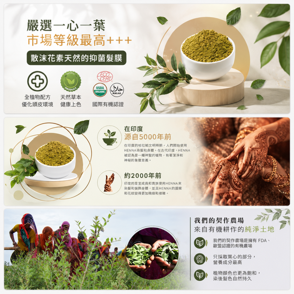 YOLOVED 髮能量 植萃健髮染髮粉-細節圖3