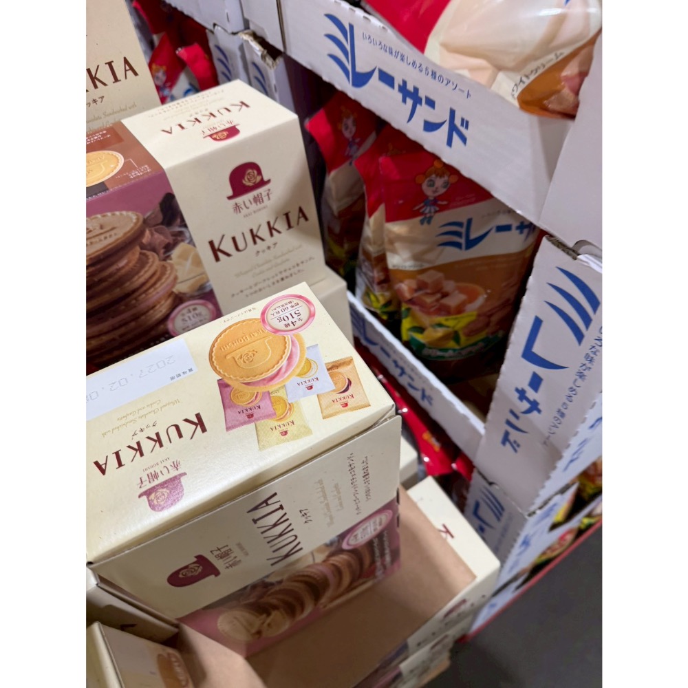 ​​MISAKI日貨🌸日本Costco赤い帽子紅帽子Kukkia夾心餅乾​​-細節圖2