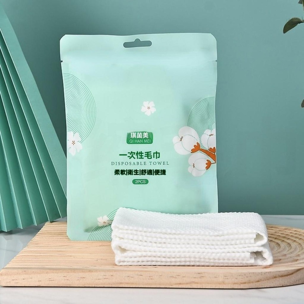 加厚加大 拋棄式毛巾 壓縮洗臉巾 吸水 快乾 壓縮洗臉巾一次性毛巾加厚加大出差旅行紋繡潔面巾男女糖果便攜式 一次性毛巾-規格圖9