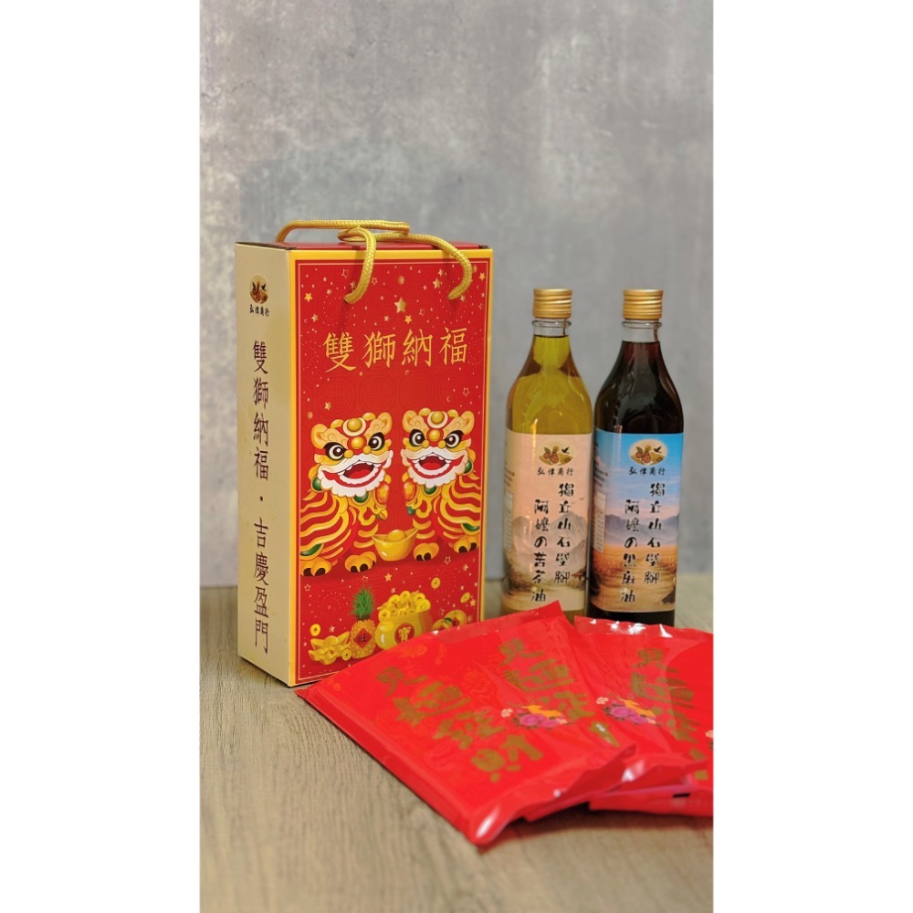 《苦茶油禮盒組》拜拜、送禮都很喜氣-細節圖2