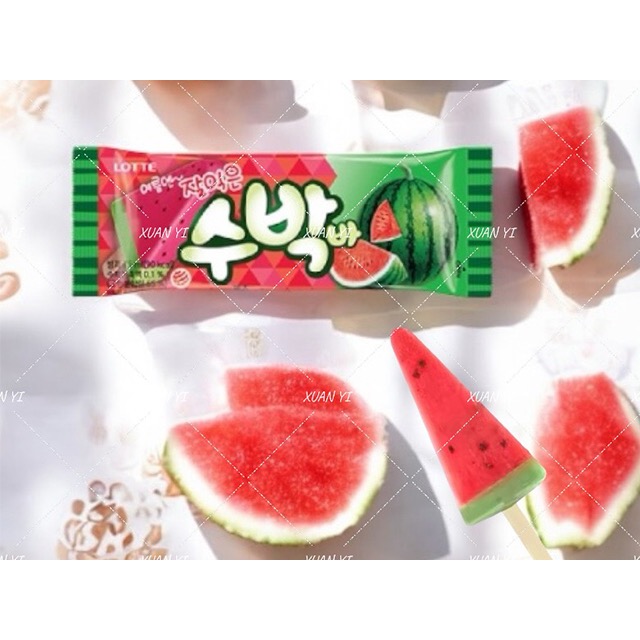 （Lotte）哈密瓜雪糕/西瓜冰棒-規格圖2