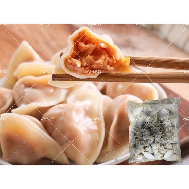 （巧媽媽東北水餃）瓜仔雞水餃/泡菜豬肉水餃/打拋豬水餃-細節圖3