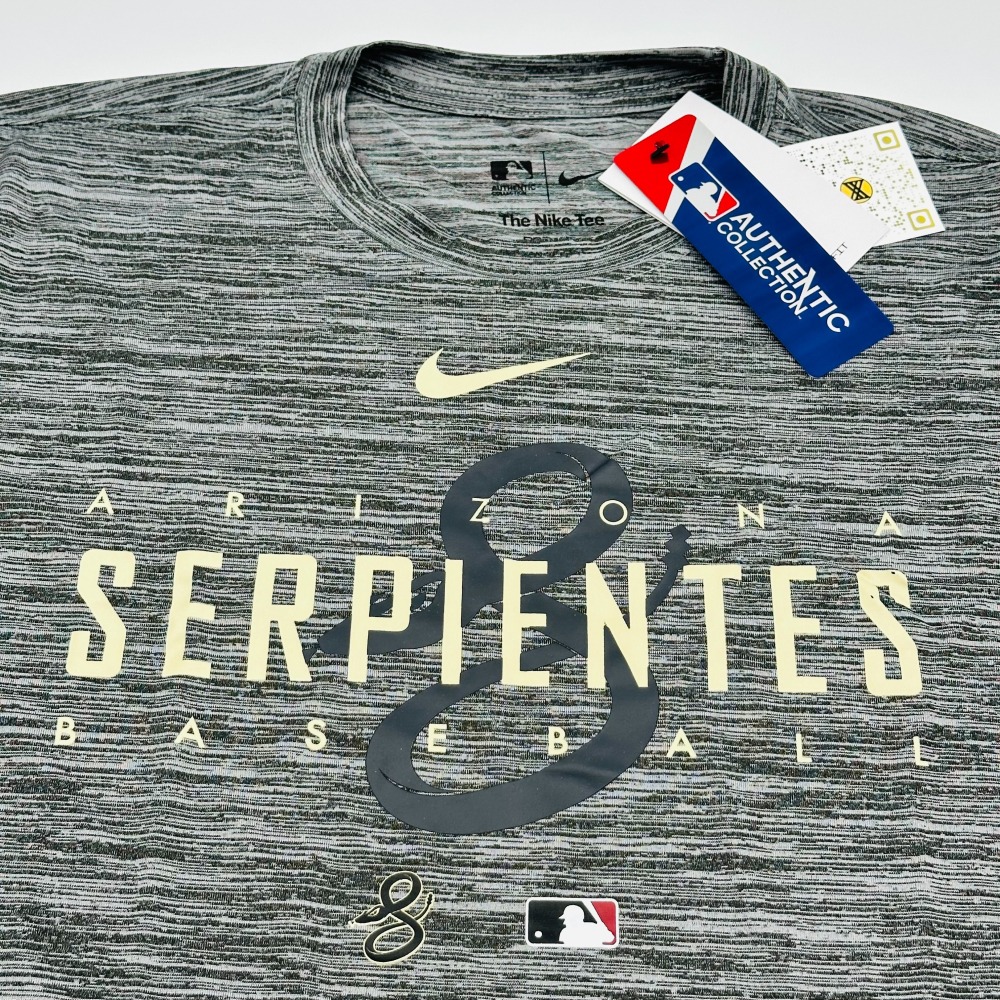 MLB NIKE 運動上衣 短袖上衣 排汗衣 排汗衫 Dri-Fit 球員實穿款-細節圖7