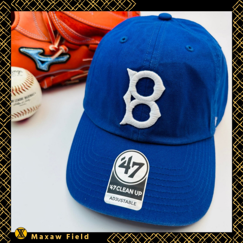MLB 棒球帽 老帽 47 Brand CLEAN UP 大谷翔平 布魯克林道奇復古帽徽