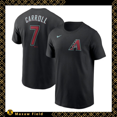 MLB NIKE 短袖上衣 T恤 短T 球員背號T-shirt 響尾蛇 卡仔 Corbin Carroll