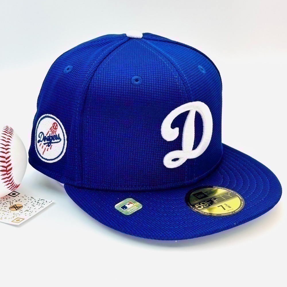 MLB 棒球帽 NEW ERA 59FIFTY 道奇 響尾蛇 2024最新款 MLB球員練球實戴款-細節圖2