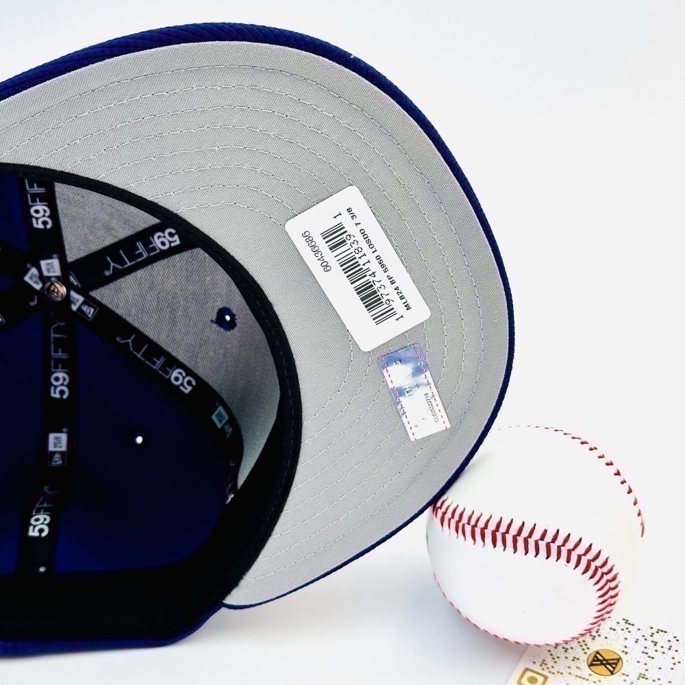 MLB 棒球帽 NEW ERA 59FIFTY 道奇 響尾蛇 2024最新款 MLB球員練球實戴款-細節圖5