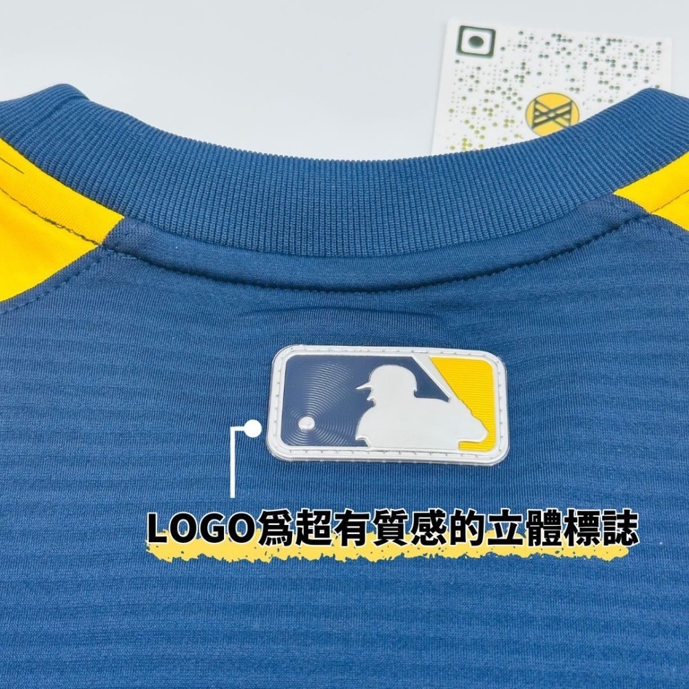 MLB NIKE 長袖上衣 機能排汗上衣-細節圖6