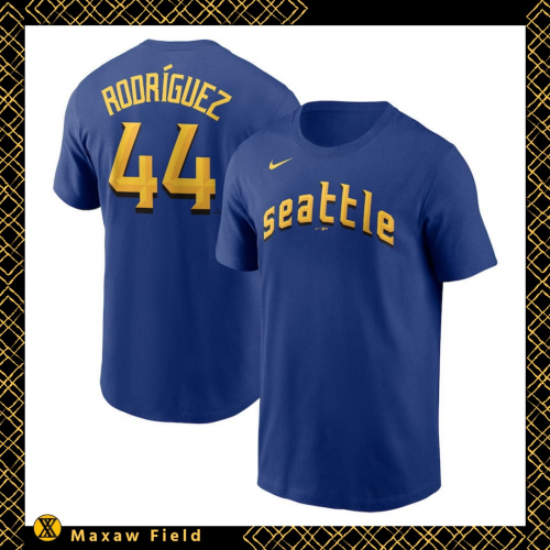 MLB NIKE 短袖上衣 T恤 短T 球員背號T-shirt 城市限定款 西雅圖水手 Julio Rodriguez