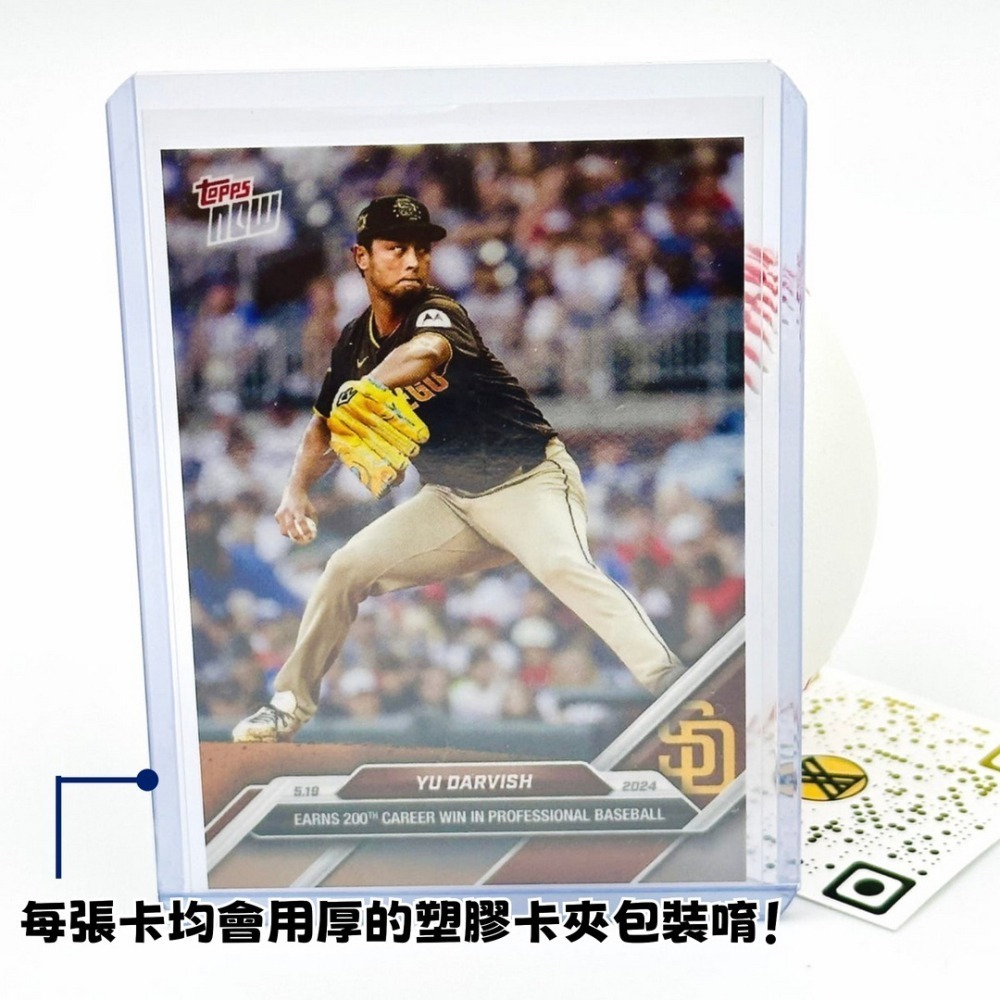 MLB TOPPS NOW 球員卡 達比修有 生涯200勝-細節圖4