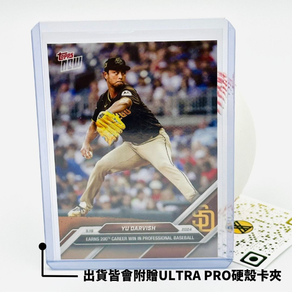 MLB TOPPS NOW 球員卡 達比修有 生涯200勝-細節圖4