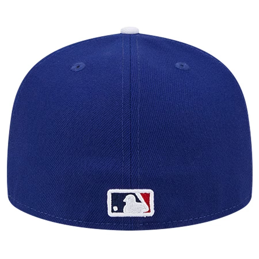 MLB 棒球帽 全封帽 NEW ERA 59FIFTY 道奇 大谷翔平 彩虹-細節圖5