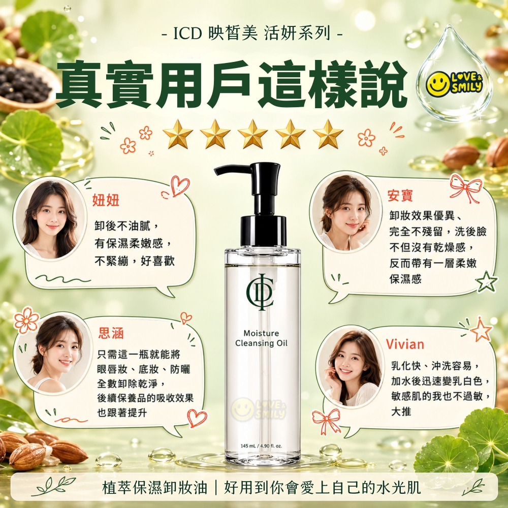 力曼 2025 新款 淨膚卸妝油 映皙美 RIMAN INCELLDERM CLEANSING OIL 145ml-細節圖7