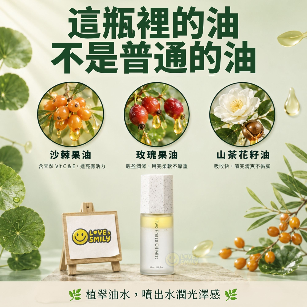 力曼 2025新款 油水平衡噴霧 映皙美 RIMAN INCELLDERM VIETON OIL MIST 50ml-細節圖4
