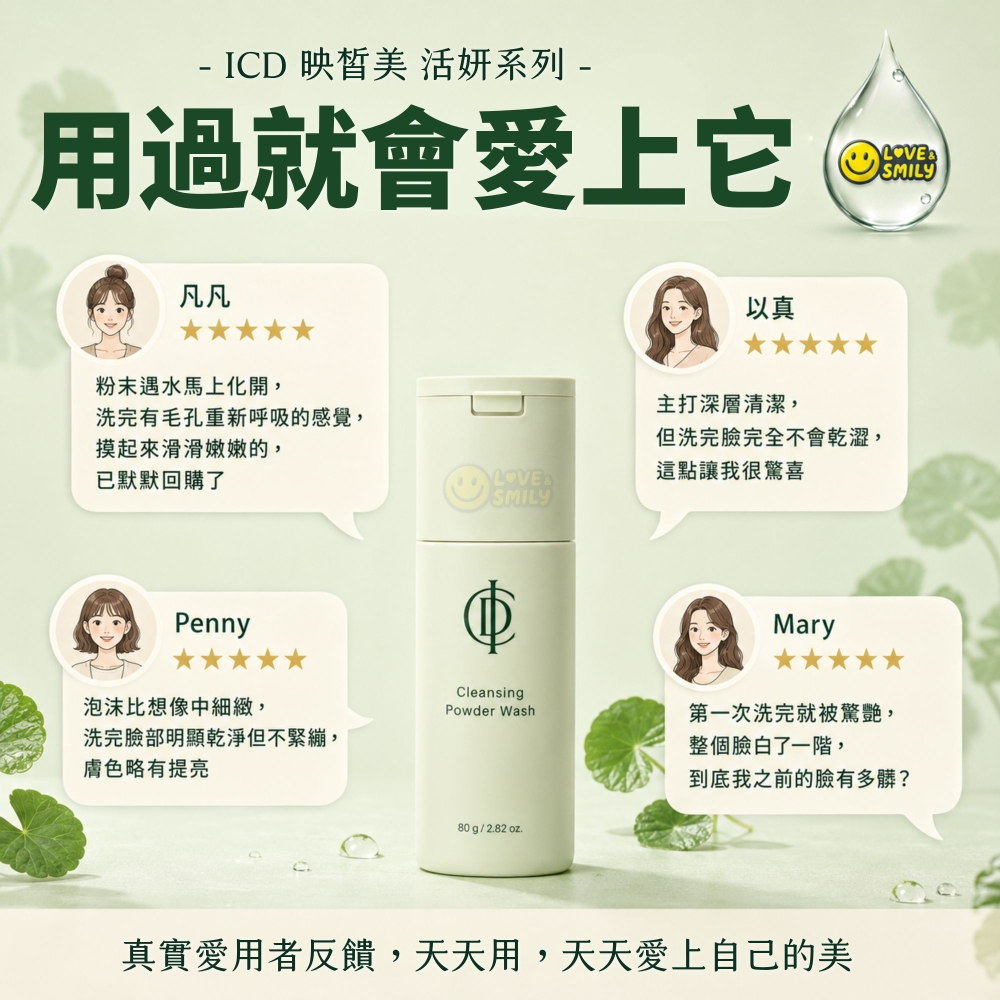 力曼 2025新款 活膚潔顏粉 映皙美 RIMAN ACTIVE CLEAN UP POWDER 90g-細節圖7