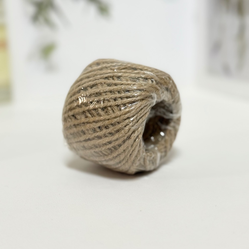 手工藝材料 原色麻繩 白色麻繩 包裝麻繩-細節圖3