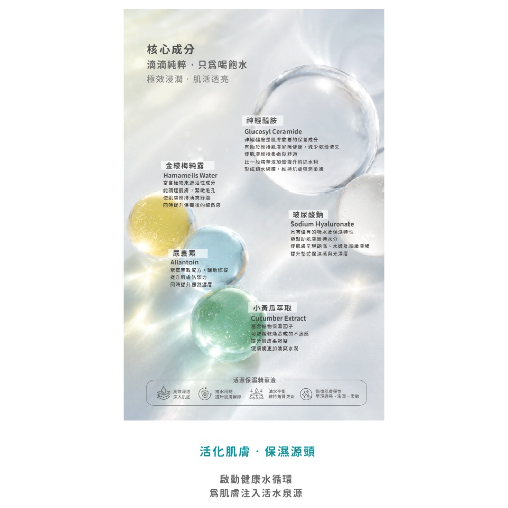 活源保濕精華液(玻尿酸&神經醯胺)安瓶｜精選雙入組-細節圖4
