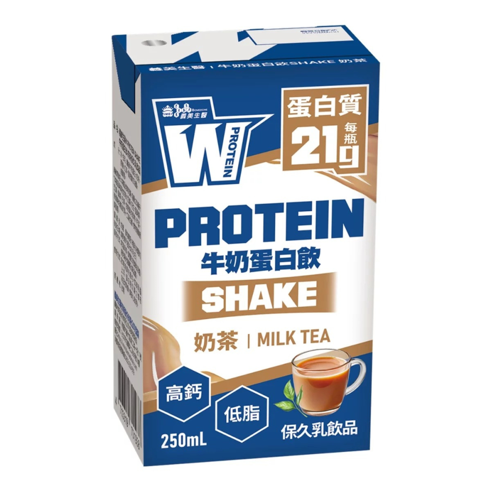 好市多代購(線上) #252860 義美生醫 即飲牛奶蛋白飲 奶茶風味 250毫升 X 24入-細節圖7