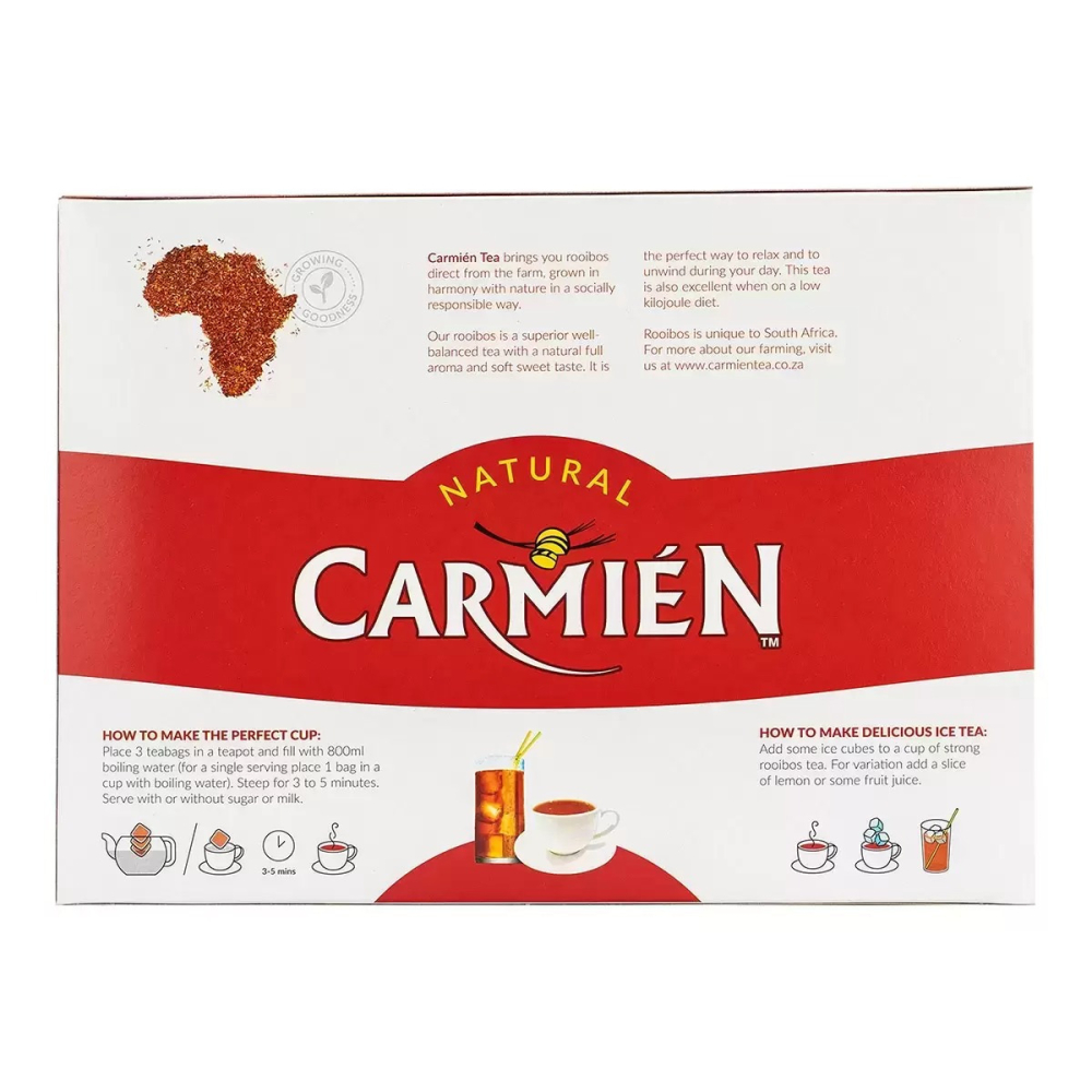 好市多代購(特價)(07/19止) #604255 Carmien 南非博士茶 2.5公克 X 160入-細節圖3