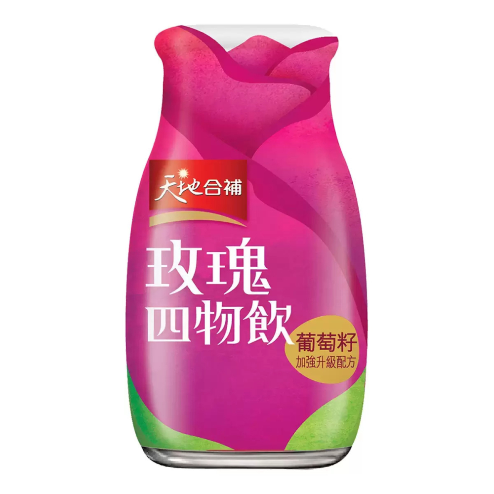 好市多代購(線上) #83091 天地合補 玫瑰四物飲葡萄籽配方 120毫升 X 18入-細節圖3
