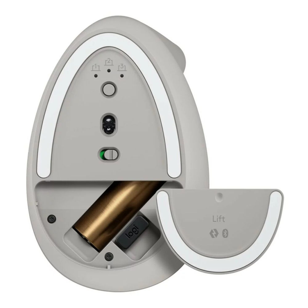 好市多代購 #160085 羅技 LIFT 人體工學垂直滑鼠 迷霧灰-細節圖6