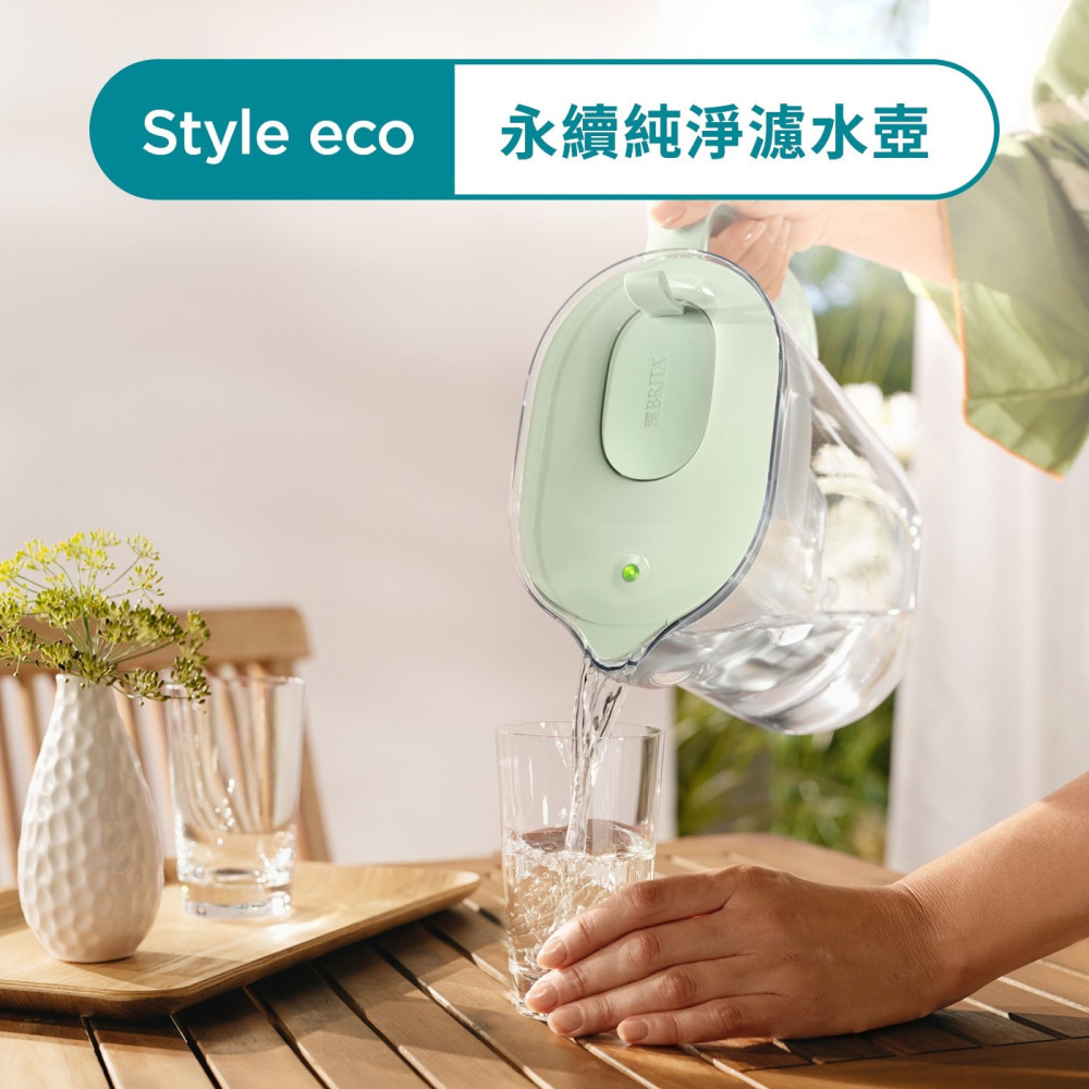 好市多代購(線上) #158032 Brita Style Eco 永續純淨濾水壺 3.6公升 套組-細節圖3