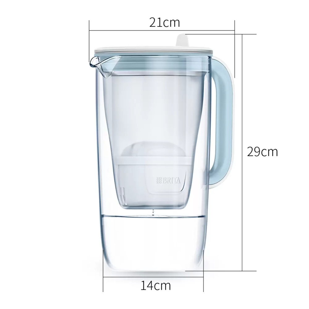 好市多代購(線上) #147423 Brita 純淨玻璃濾水壺 2.5公升 附7入濾芯-細節圖3